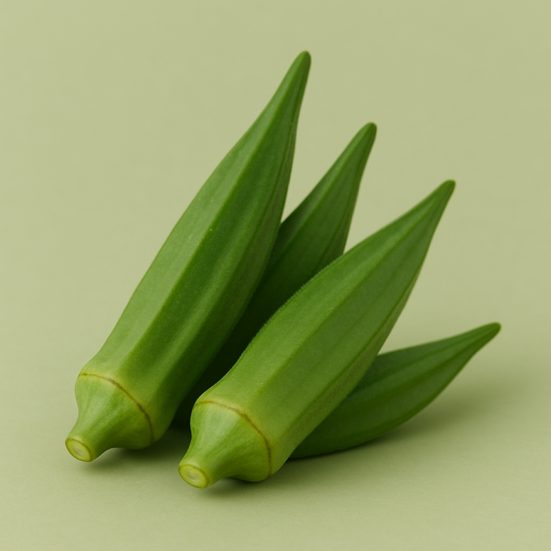 Okra Schote